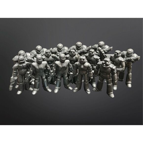 Lot of 15 Vintage Imperial Star Patrol Space Warrior Figures 1.5” - Picture 1 of 2